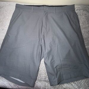Burnside Men's Charcoal Flat Front Shorts